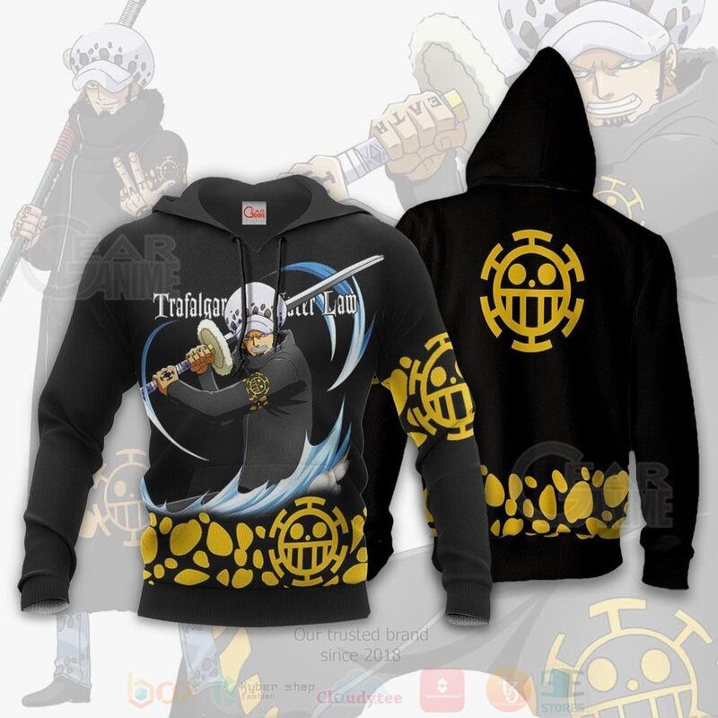 Detail Jaket Law One Piece Nomer 30