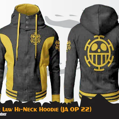 Detail Jaket Law One Piece Nomer 51