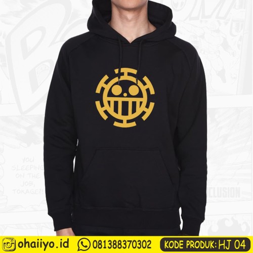 Detail Jaket Law One Piece Nomer 55