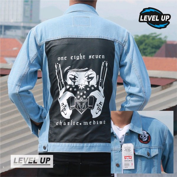 Detail Jaket Levis Pria Gambar Belakang Nomer 14