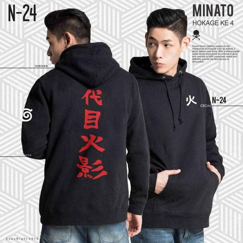 Detail Jaket Minato Nomer 17