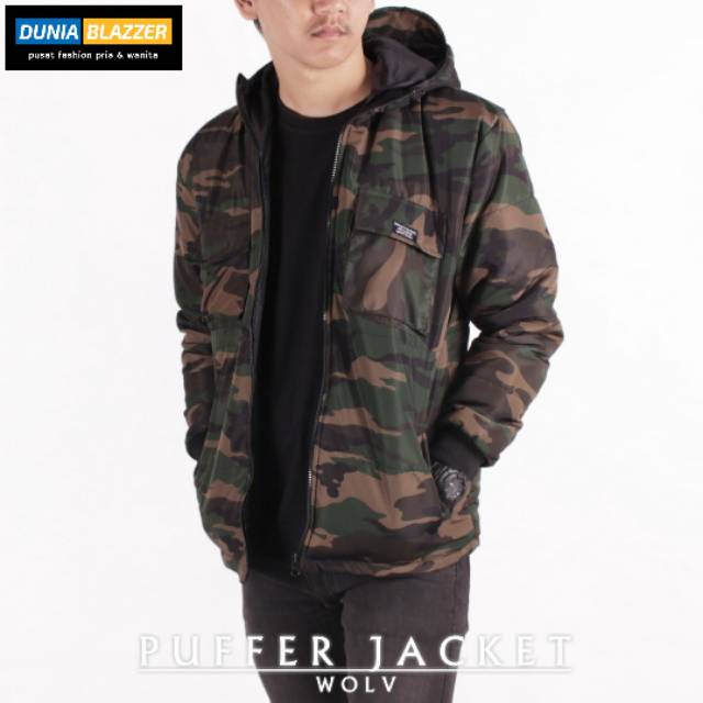 Detail Jaket Motif Tentara Nomer 24