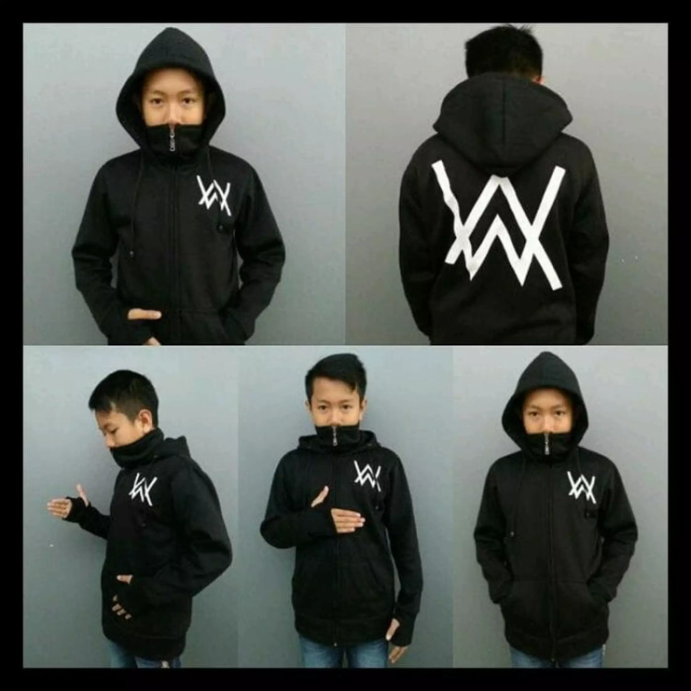 Detail Jaket Ninja Alan Walker Nomer 15