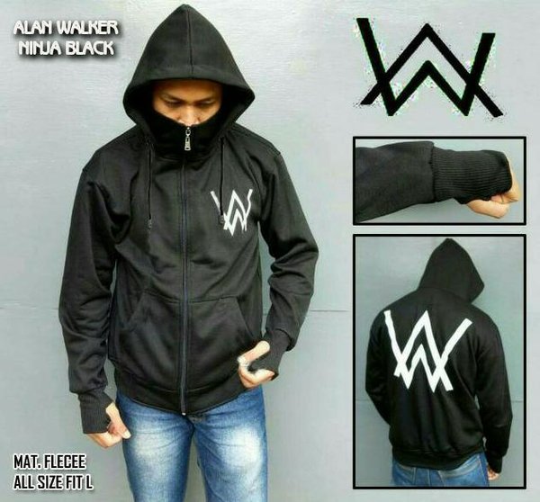 Detail Jaket Ninja Alan Walker Nomer 21