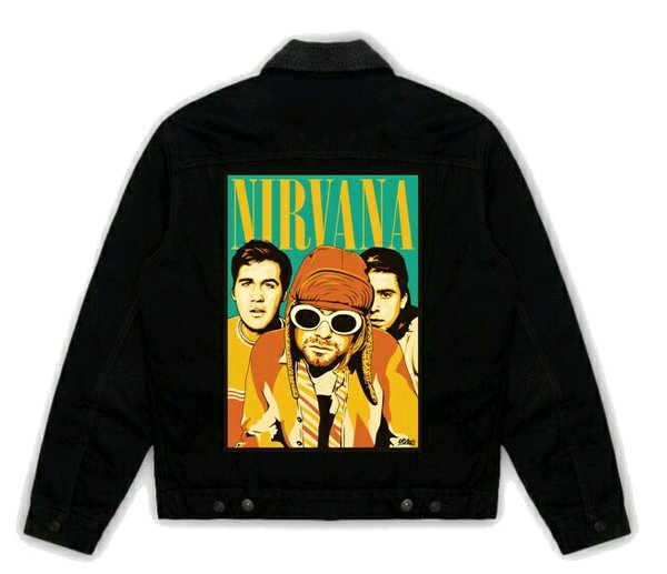 Detail Jaket Nirvana Nomer 40