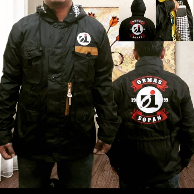 Detail Jaket Oi Nomer 2