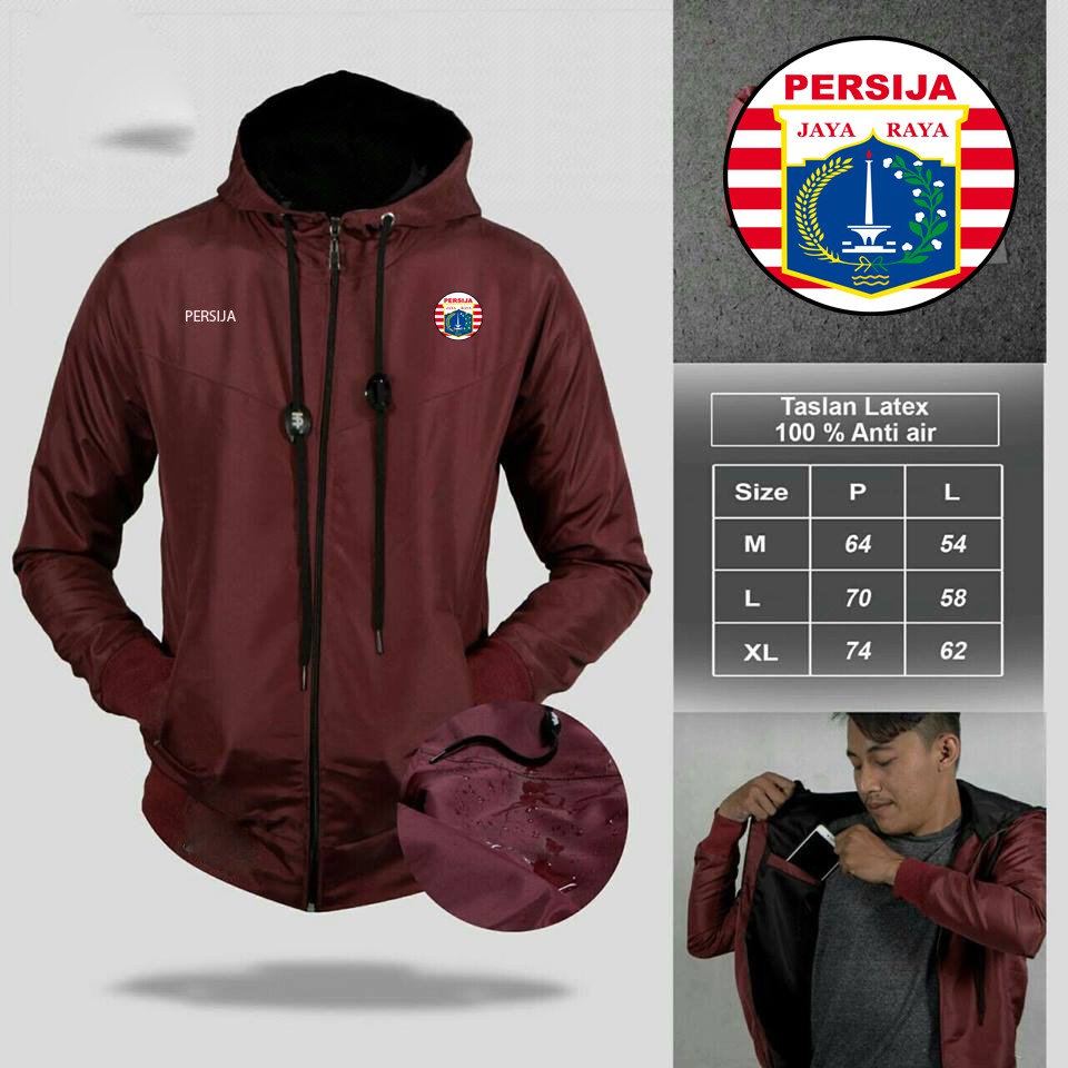 Detail Jaket Persija Nomer 17