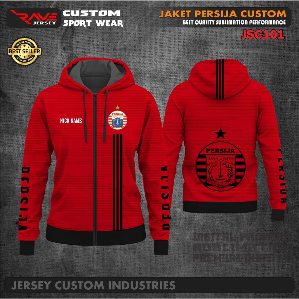 Detail Jaket Persija Terbaru Nomer 10