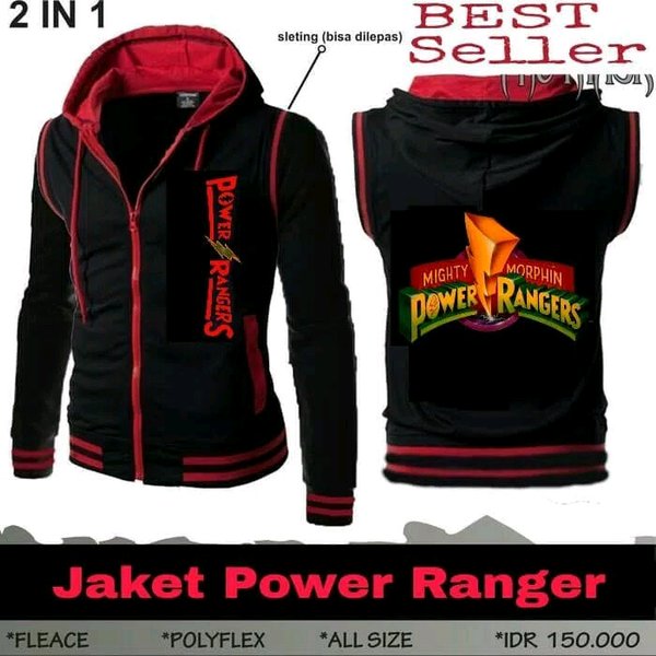 Detail Jaket Power Rangers Nomer 29