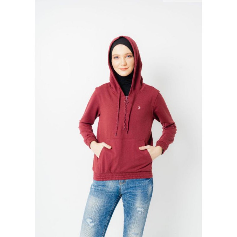 Detail Jaket Resleting Setengah Nomer 19
