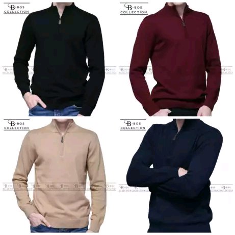 Detail Jaket Resleting Setengah Nomer 30