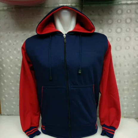 Detail Jaket Resleting Setengah Nomer 40