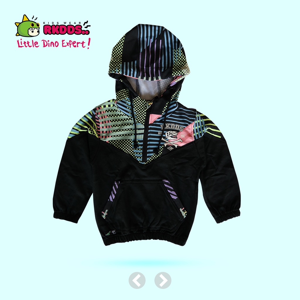 Detail Jaket Resleting Setengah Nomer 48