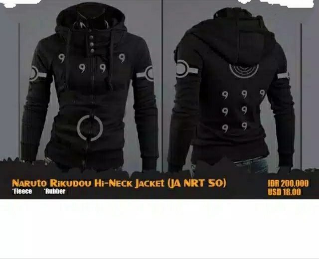 Detail Jaket Rikudo Nomer 32