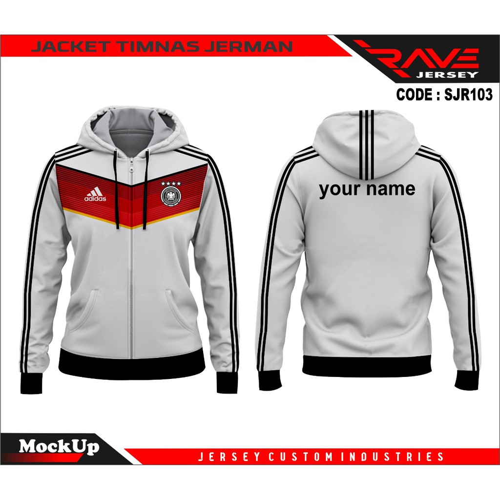 Detail Jaket Timnas Jerman Nomer 5