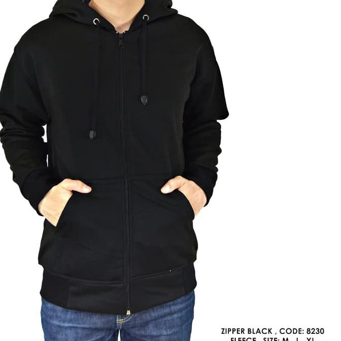 Detail Jaket Warna Hitam Polos Nomer 24