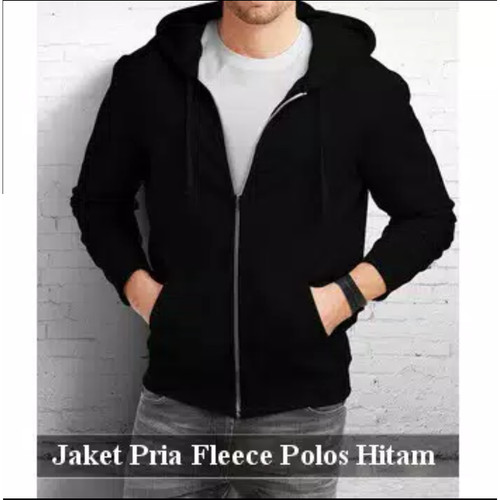 Detail Jaket Warna Hitam Polos Nomer 48