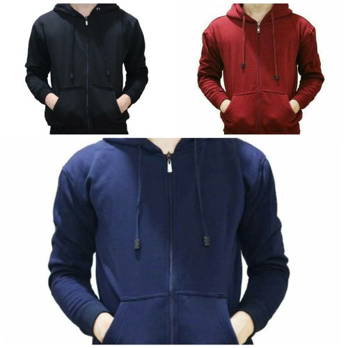 Detail Jaket Warna Hitam Polos Nomer 57