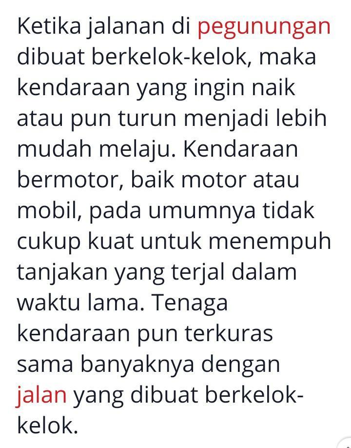 Detail Jalan Di Pegunungan Yang Dibuat Berkelok Kelok Nomer 32