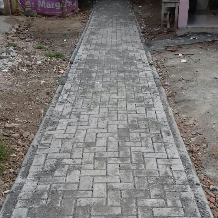 Detail Jalan Paving Block Nomer 20