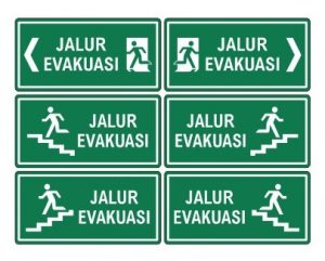 Detail Jalur Evakuasi Rumah Sakit Nomer 16