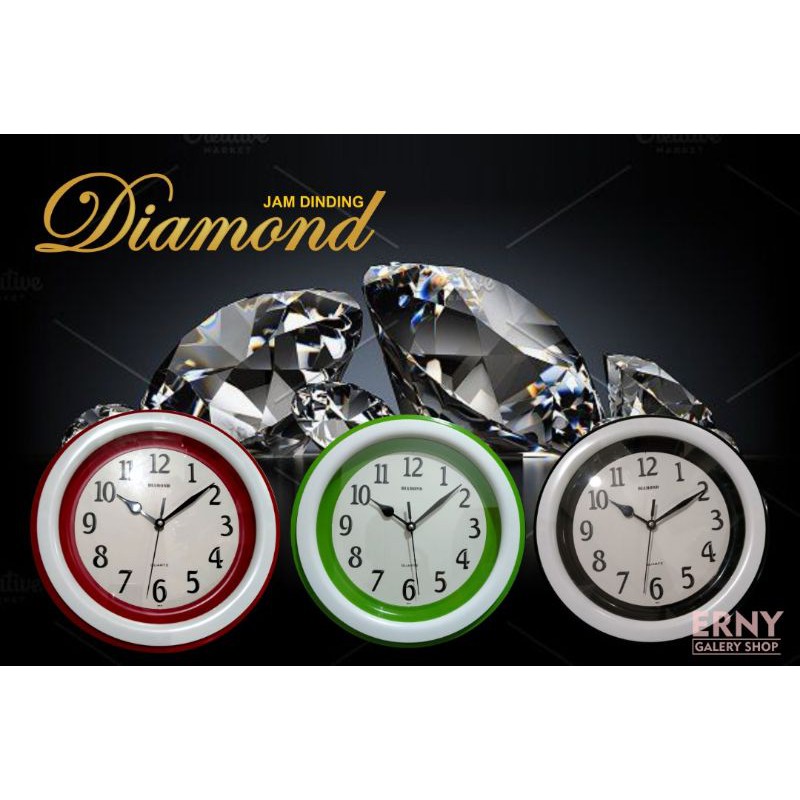 Detail Jam Dinding Diamond Nomer 44