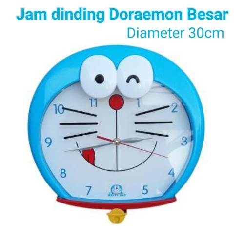 Detail Jam Dinding Doraemon Nomer 11