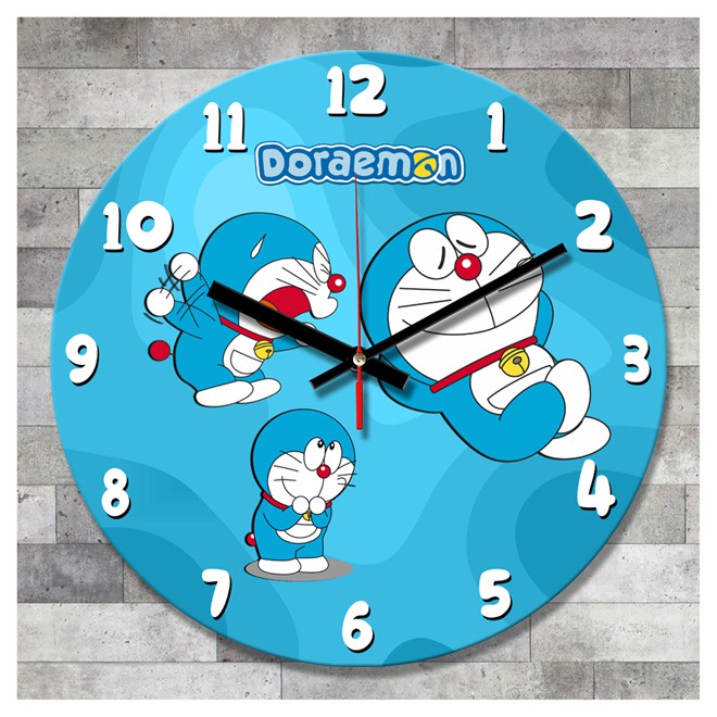 Detail Jam Dinding Doraemon Nomer 14