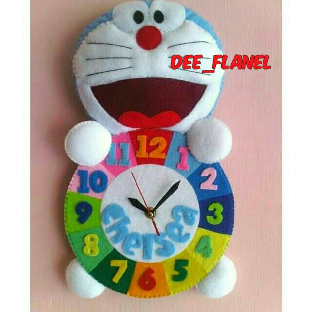 Detail Jam Dinding Doraemon Nomer 23