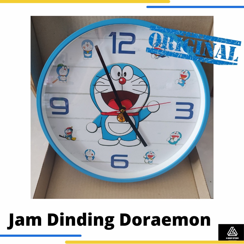 Detail Jam Dinding Doraemon Nomer 45