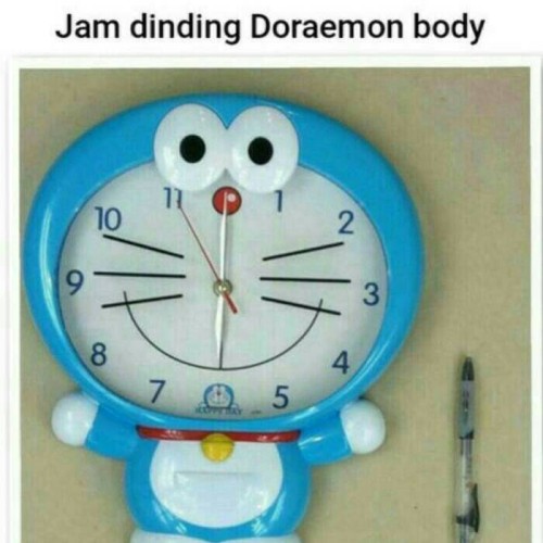 Detail Jam Dinding Doraemon Nomer 48