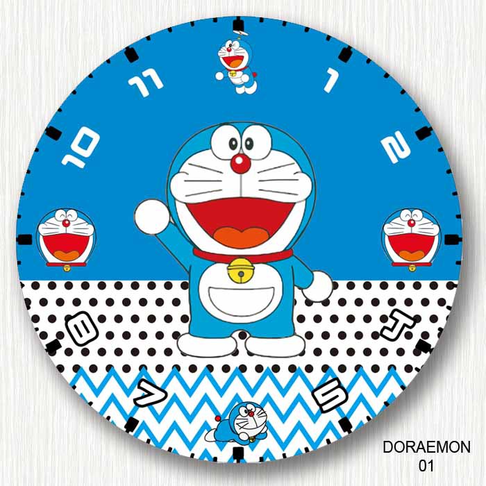Detail Jam Dinding Doraemon Nomer 50