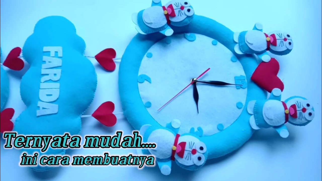 Detail Jam Dinding Doraemon Nomer 56