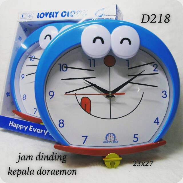 Detail Jam Dinding Doraemon Nomer 9