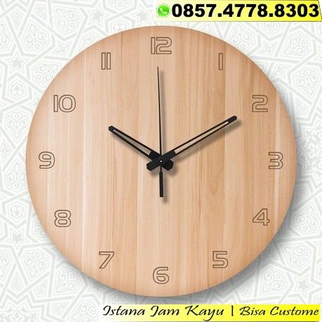 Detail Jam Dinding Kayu Antik Nomer 28