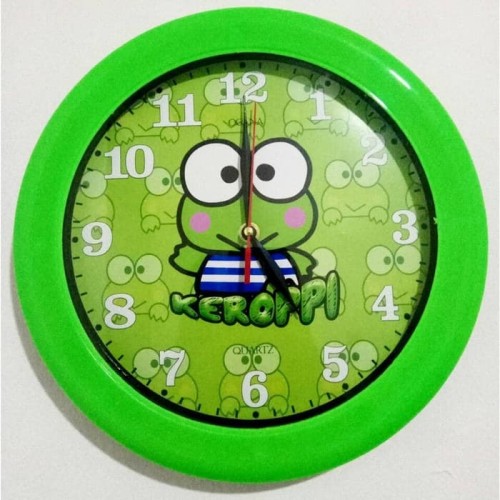 Detail Jam Dinding Keroppi Nomer 2