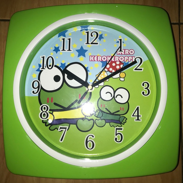 Detail Jam Dinding Keroppi Nomer 11