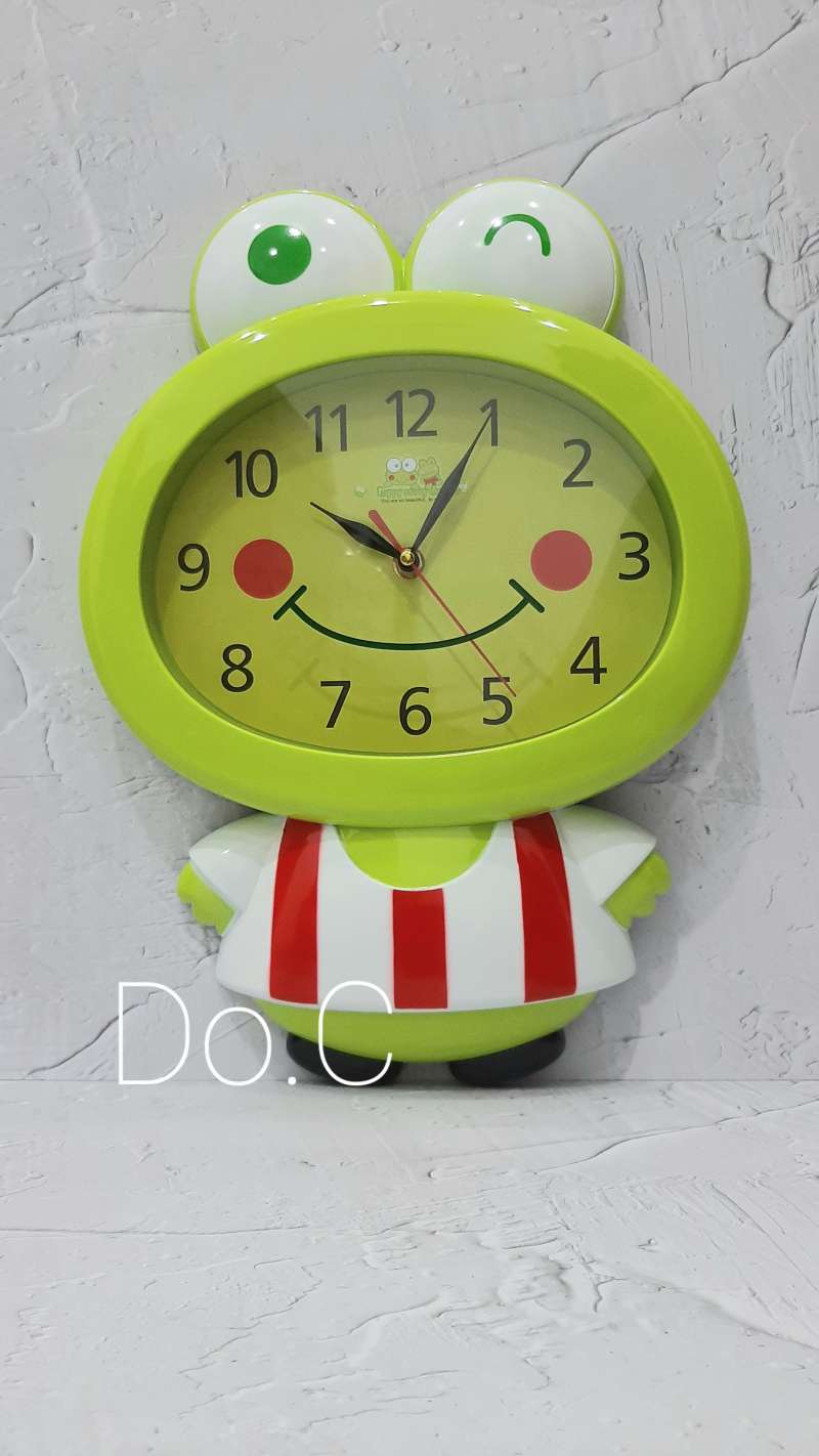 Detail Jam Dinding Keroppi Nomer 19