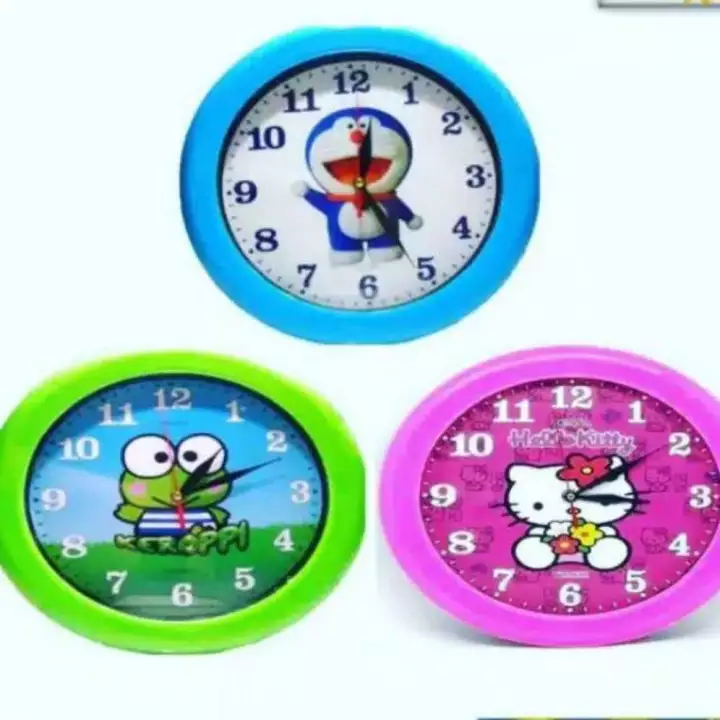 Detail Jam Dinding Keroppi Nomer 28