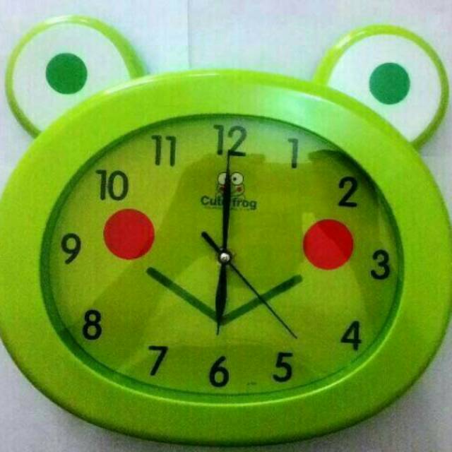 Detail Jam Dinding Keroppi Nomer 5