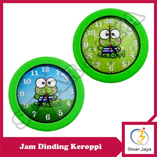 Detail Jam Dinding Keroppi Nomer 42