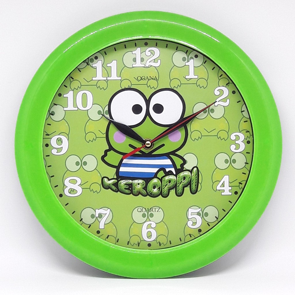 Detail Jam Dinding Keroppi Nomer 47