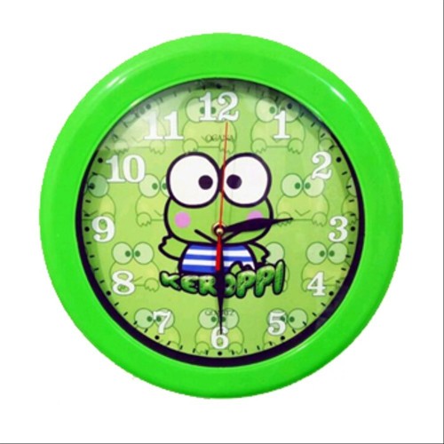 Detail Jam Dinding Keroppi Nomer 9