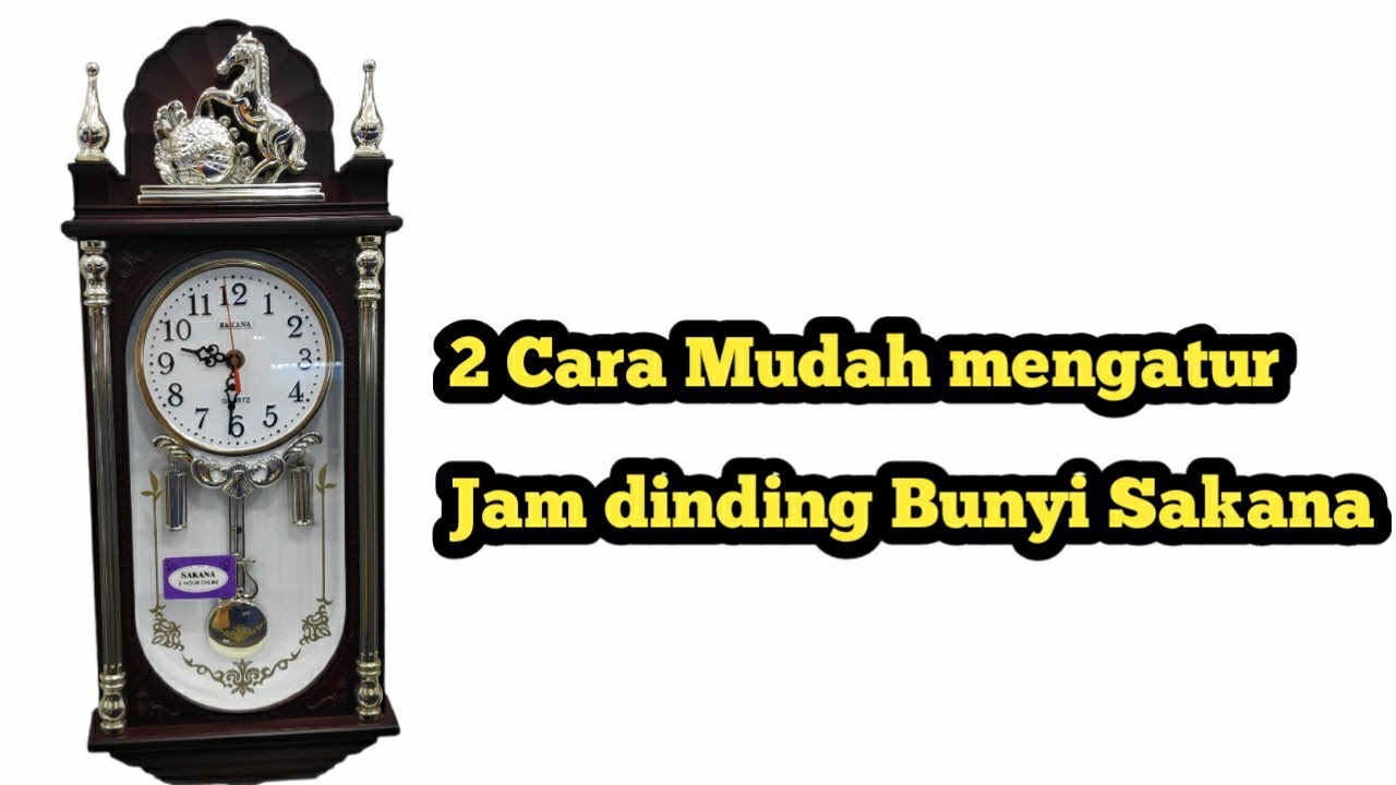 Detail Jam Dinding Lonceng Nomer 30