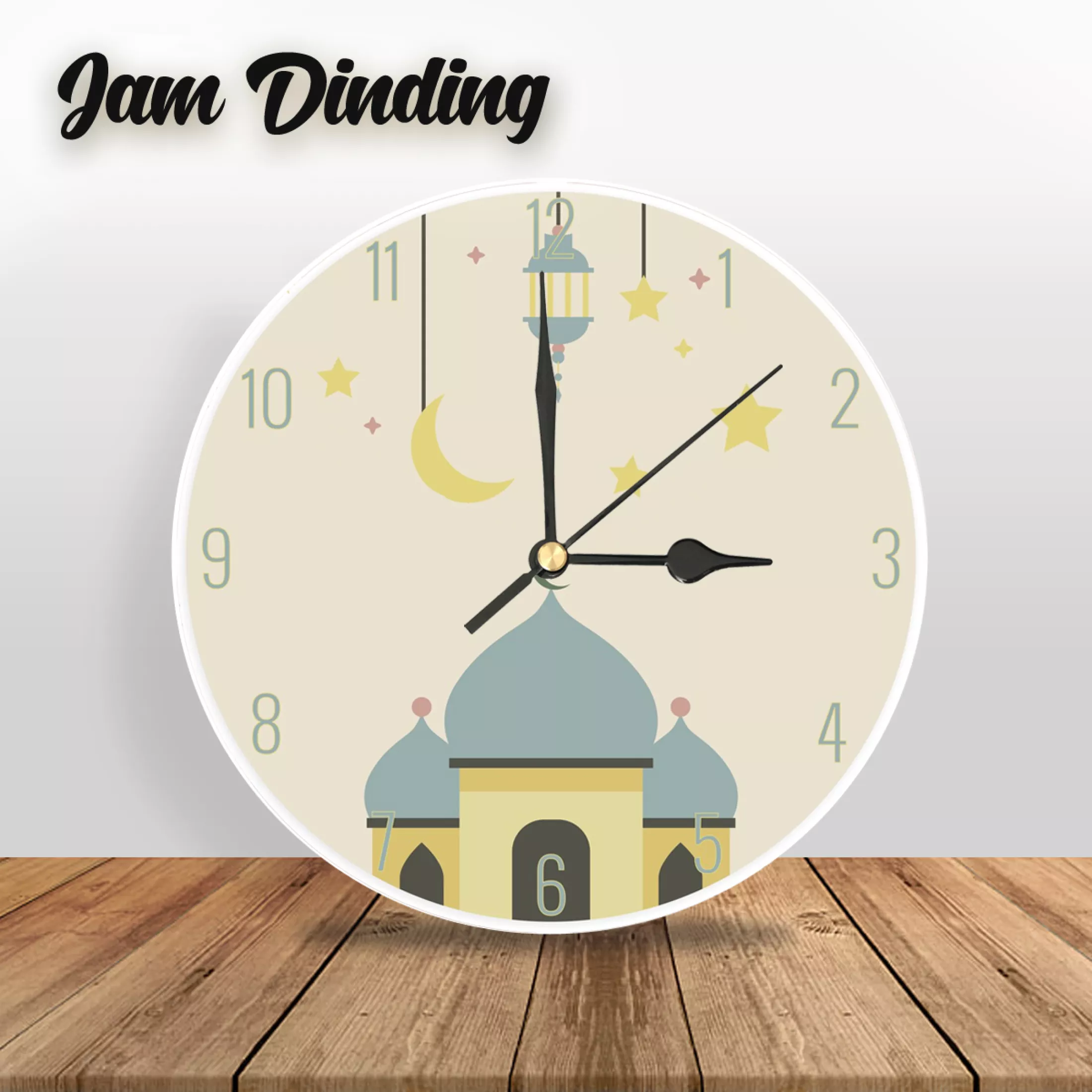 Detail Jam Dinding Shabby Nomer 56