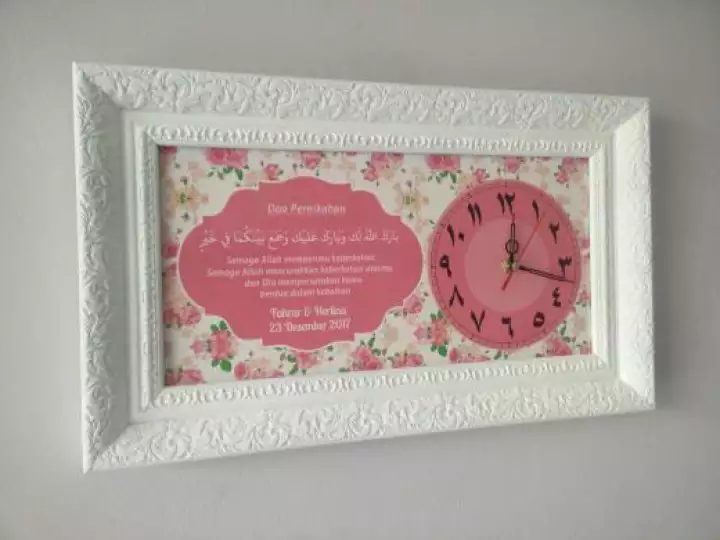 Detail Jam Dinding Shabby Chic Nomer 23
