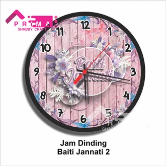 Detail Jam Dinding Shabby Chic Nomer 45