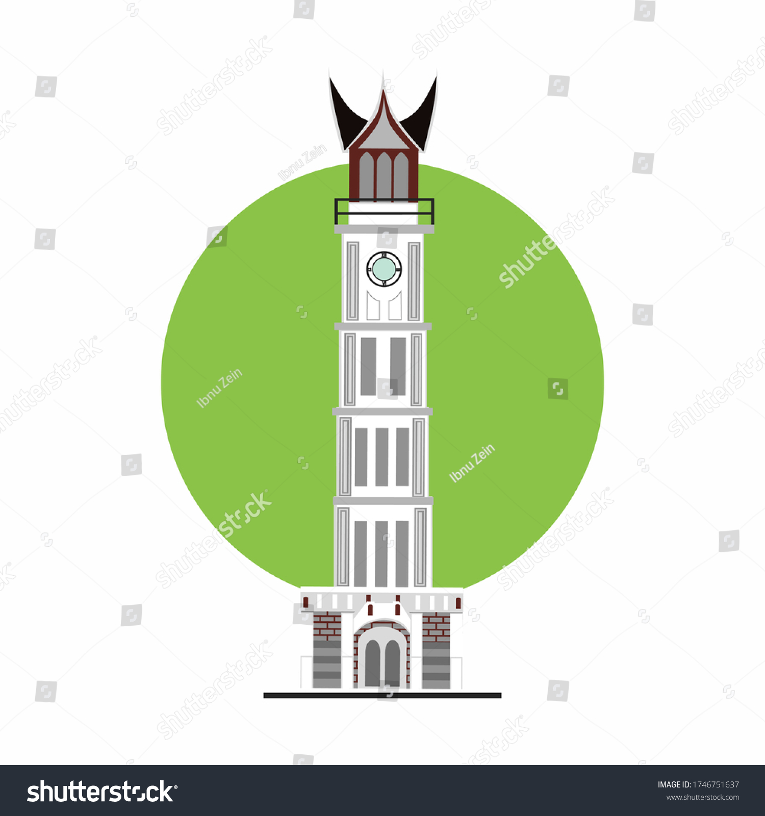 Detail Jam Gadang Vector Png Nomer 47