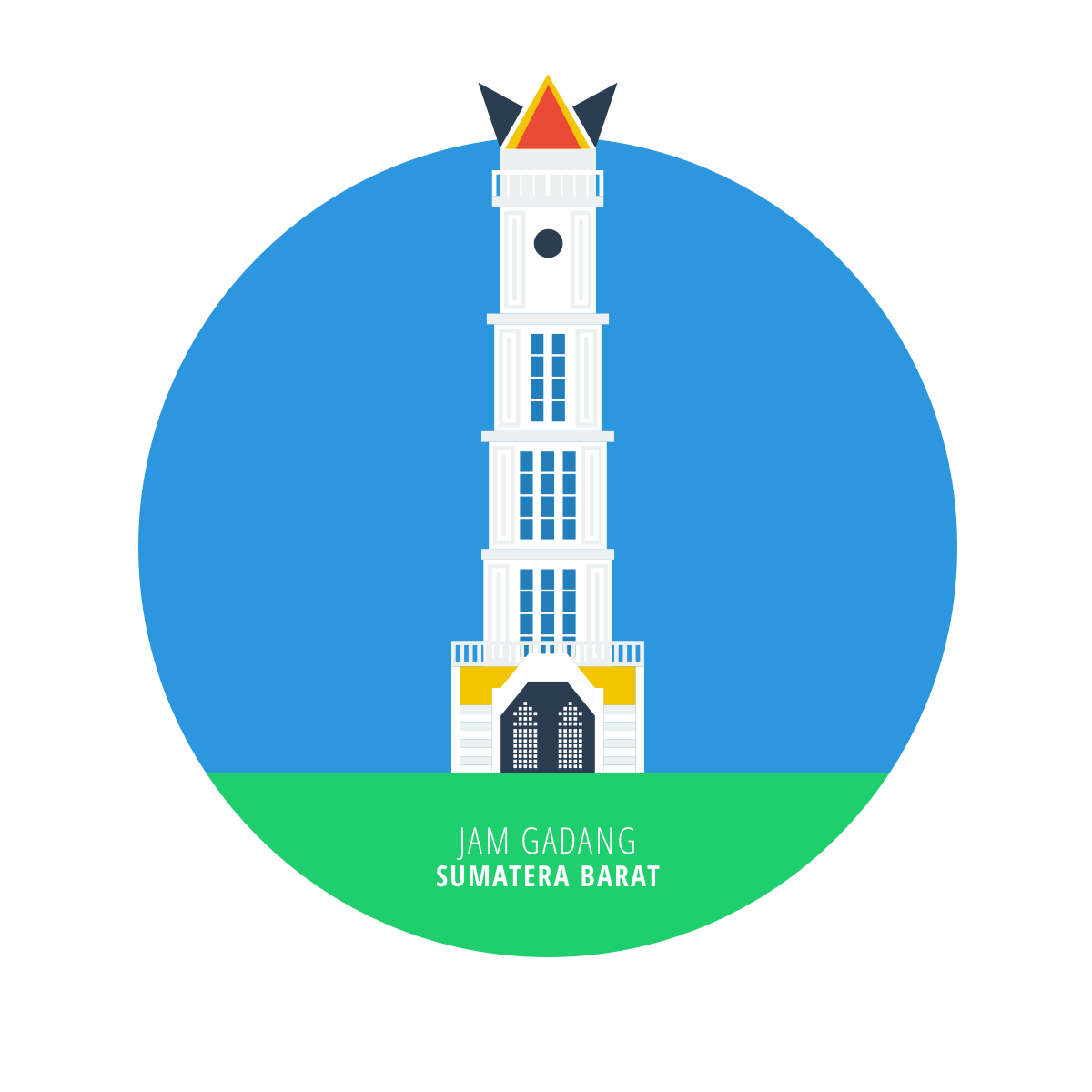 Detail Jam Gadang Vector Png Nomer 52