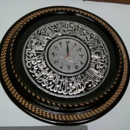 Detail Jam Kaligrafi Kayu Nomer 14
